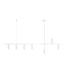 Pendant lamps over the island - Aldex TREVO 7 ALL WHITE 7 x 35W Pendant Lamp (1104T) - product 1