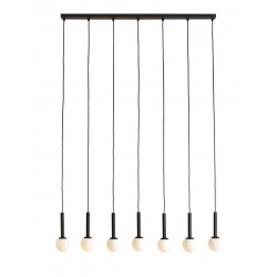 Aldex Lampa Wisząca RIU 7 ALL BLACK 7 x max 5W LED (1121T1)