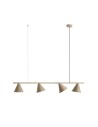 Aldex Pendant Lamp FORM 4 BEIGE 4 x max 15W LED (1108L17)