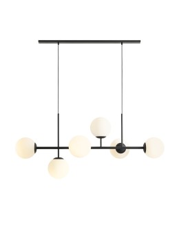 Aldex Lampa Wisząca FIN 6 BLACK 6 x max 15W LED (1120K1)