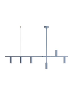 Aldex Lampa Wisząca TREVO 6 DUSTY BLUE 6 x max 10W LED (1104K16)