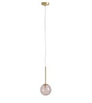 Pendant lamps spheres - Aldex Pendant Lamp BOSSO MINI 14 MULTICOLOUR (DUSTY ROSE) 1x max 5W LED (1119XXS40_BR) - product 1