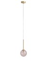 Aldex Lampa Wisząca BOSSO MINI 14 MULTICOLOUR (DUSTY ROSE) 1x max 5W LED (1119XXS40_BR)