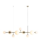 Pendant lamps spheres - Aldex DIONE 9 GOLD Pendant Lamp 5 x 40W / 4 x 60W (1092N30). - product 1