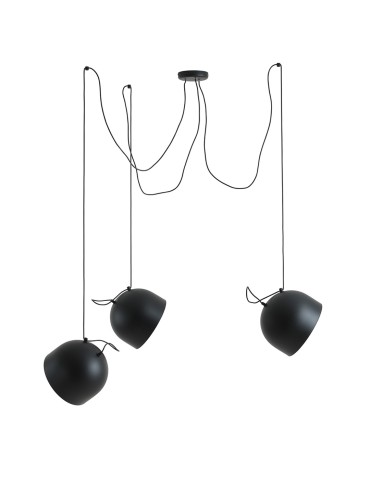 Aldex NOOR 3 BLACK Pendant Lamp 3 x max 15W LED (1122E_1)