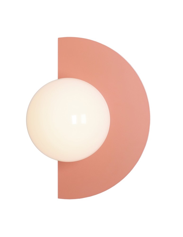 Wall lamps spheres - Aldex Wall lamp LOOP CORAL 1 x max 10W LED (1125C11) - product kolory-swiatla.pl 1