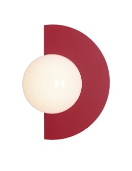 Aldex Wall lamp LOOP RED WINE 1 x max 10W LED (1125C15)