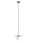 Pendant lamps spheres - Aldex LOOP RED WINE S Pendant Lamp 1x max 10W LED (1125G15_S). - product 1