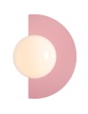 Aldex Wall lamp LOOP BABY PINK 1 x max 10W LED (1125C18)