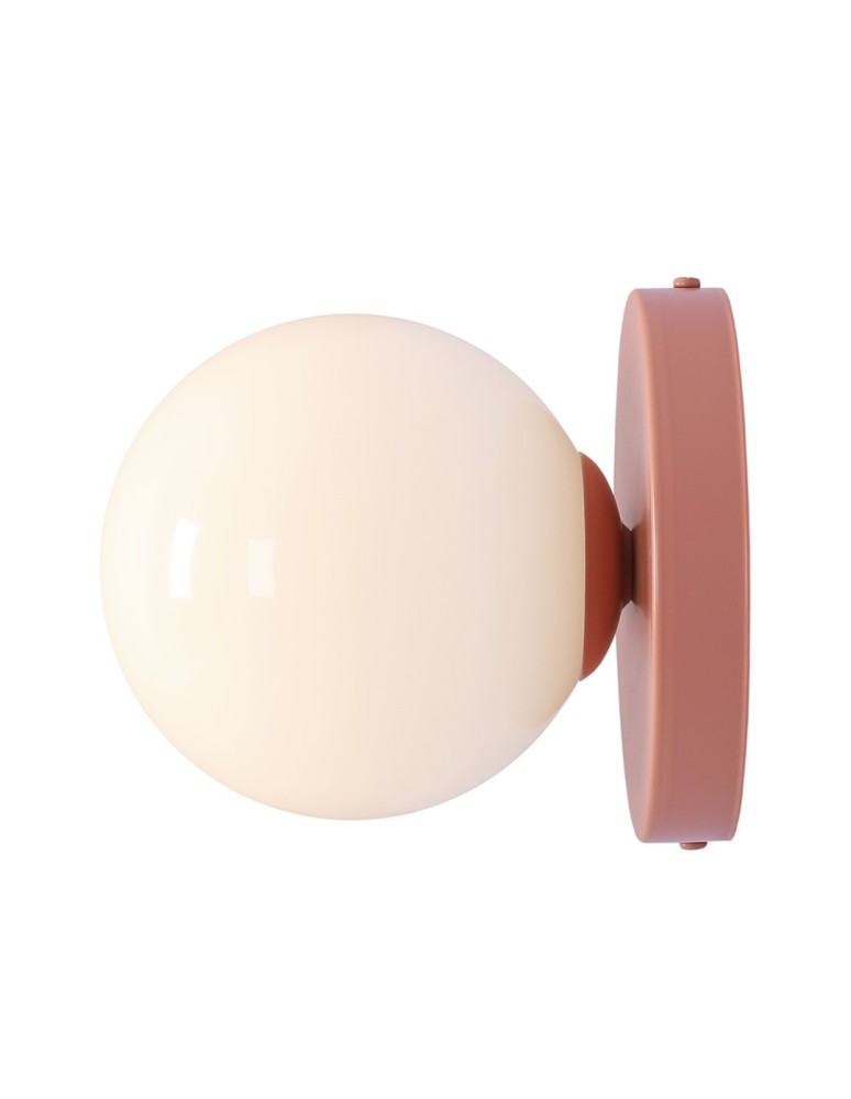 Wall lamps spheres - Aldex Wall lamp BALL II CORAL S 1 x max 10W LED (1126C11_S). - product kolory-swiatla.pl 1