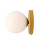 Wall lamps spheres - Aldex Wall lamp BALL II MUSTARD S 1 x max 10W LED (1126C14_S) - product 1