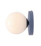 Wall lamps spheres - Aldex Wall lamp BALL II DUSTY BLUE S 1 x max 10W LED (1126C16_S) - product 1
