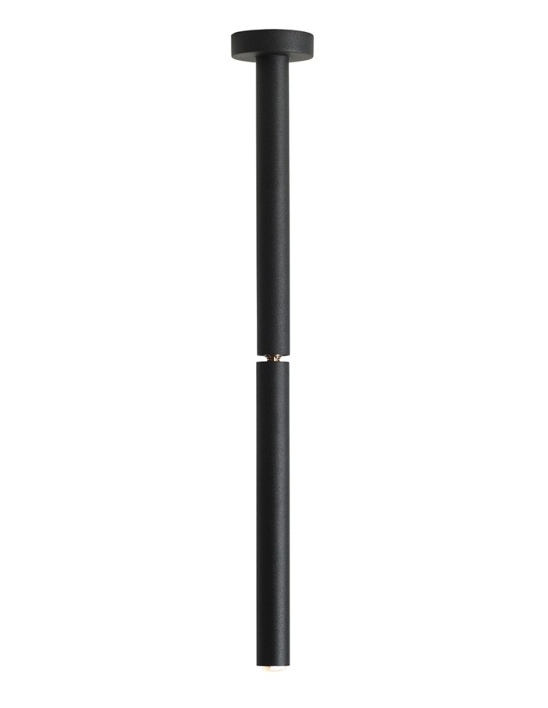 Round ceiling luminaires - Aldex PLAFON STICK ALL BLACK S 1 x max 5W LED (1084PL_G1_S) - product kolory-swiatla.pl 1