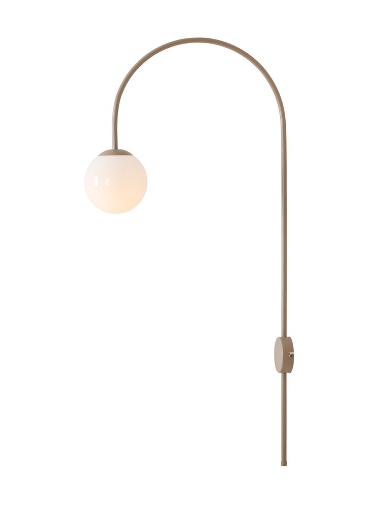 Cantilever wall lamps - Aldex Wall lamp UNA BEIGE 1 x max 10W LED (1116C17) - product kolory-swiatla.pl 1