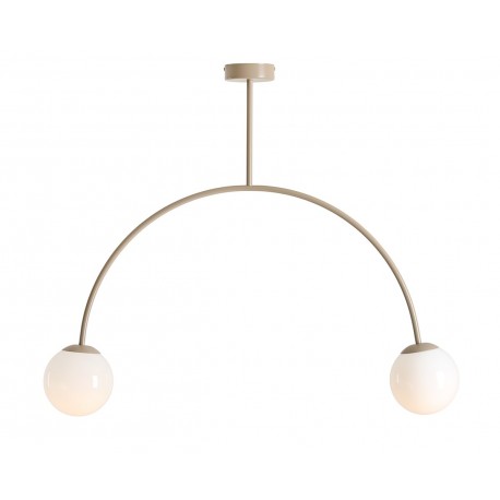 Aldex PLAFON UNA 2 BEIGE 2 x max 10W LED (1116PL_H17)