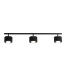 Ceiling spot lights - Aldex PLAFON TULL 3 BLACK 3 x max 12W LED (1127PL_E1) - product 1