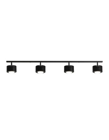 Aldex PLAFON TULL 4 BLACK 4 x max 12W LED (1127PL_L1)