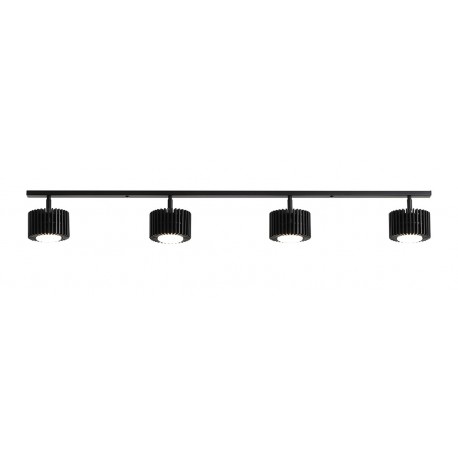 Aldex PLAFON TULL 4 BLACK 4 x max 12W LED (1127PL_L1)