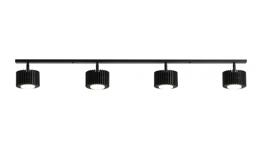 Aldex PLAFON TULL 4 BLACK 4 x max 12W LED (1127PL_L1)