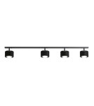 Ceiling spot lights - Aldex PLAFON TULL 4 (1+3) BLACK 4 x max 12W LED (1128PL_L1) - product 1