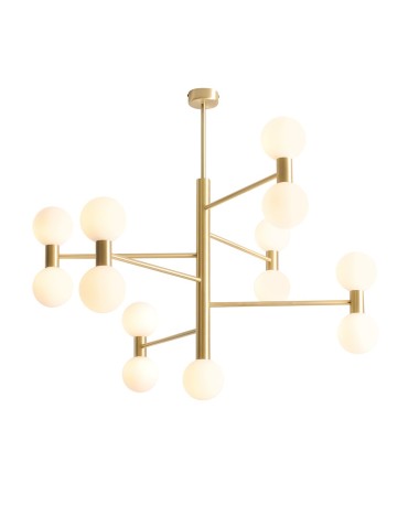 Aldex PLAFON FLARE 13 BRASS 13 x max 5W LED (1134PL_R40)