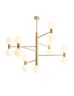 Aldex PLAFON FLARE 13 BRASS 13 x max 5W LED (1134PL_R40)