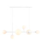 Pendant lamps spheres - Aldex Pendant Lamp DIONE 6 WHITE (LISTER) 4 x max 10W LED / 2 x max 15W LED (1092K_2) - product 1