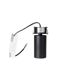 Maxlight Halo D Black Flush Mounted Ceiling Lamp H0127. - product 2