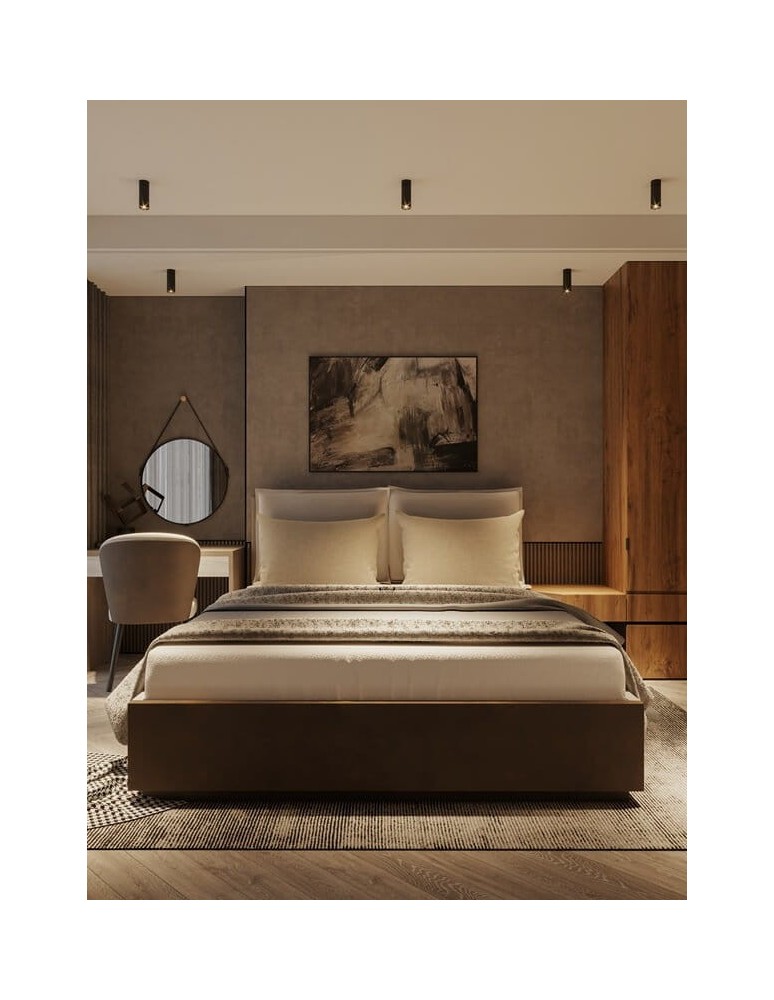 Spotlight ceiling lamps - Maxlight Halo A Black Ceiling Lamp C0246 - product kolory-swiatla.pl 4