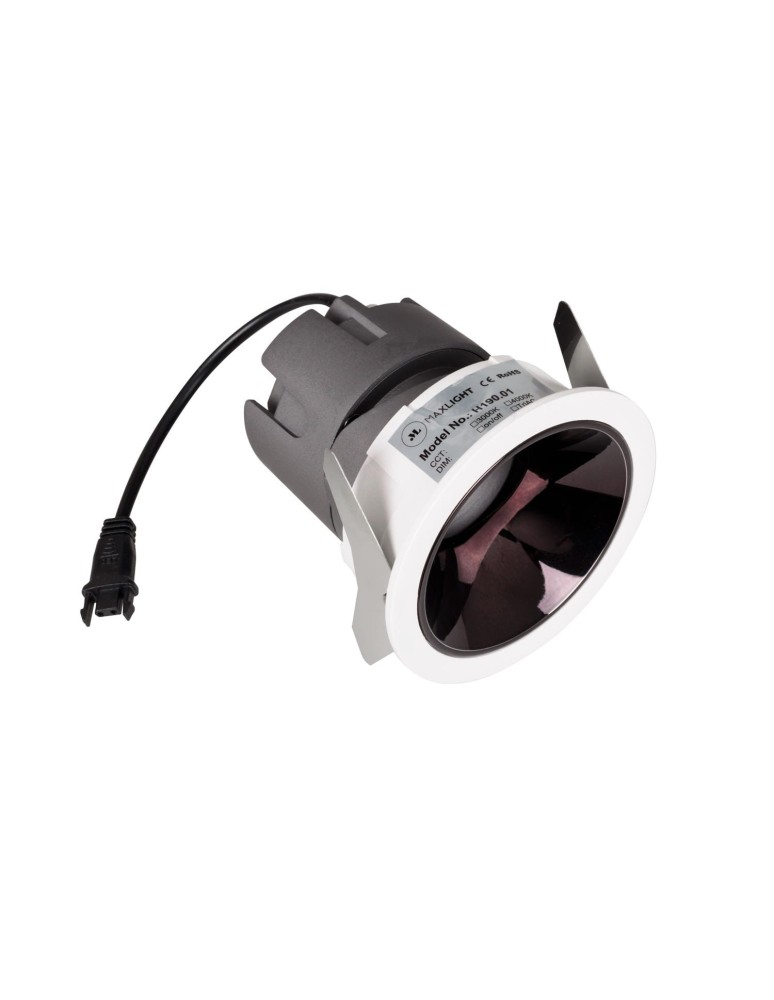 Lighting system fixtures - Maxlight Spilio Recessed Luminaire, To be Completed With Hm190 Module And Trafo Ht190 SPILIO H190.02 - product kolory-swiatla.pl 4