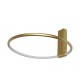 Azzardo Sufitowa Ring VINCENT 40 GO Złoty Mat 1xLED AZ6202
