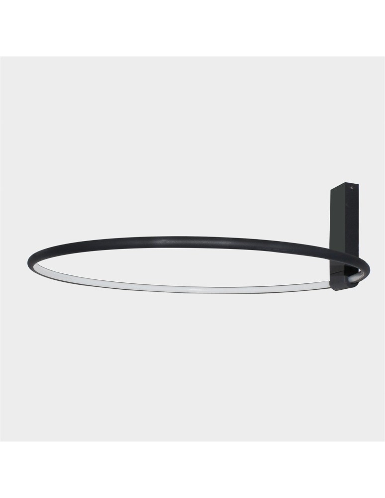 Ring ceiling lamps - Azzardo Ceiling Ring VINCENT 60 BK Black Matte 1xLED AZ6201 - product kolory-swiatla.pl 1