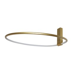 Azzardo Sufitowa Ring VINCENT 60 GO Złoty Mat 1xLED AZ6203