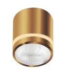 Hermetic ceiling luminaires - Azzardo Ceiling Hermetic VICI IP44 12W CCT SWITCH GO Gold Gloss 1xLED Light Color Change Switch AZ6041 - product 1