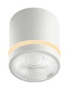 Azzardo Sufitowa Hermetyczna VICI IP44 12W CCT SWITCH WH Biały 1xLED Przełącznik Zmiany Barwy Światła AZ6040
