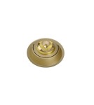 Round flush-mounted lamps - Azzardo TERA R GO Gold 1xGU10 AZ6334 - product 1