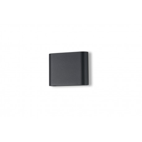 Azzardo SVALA IP54 CCT SWITCH BK Czarny Mat 2xLED Kinkiet Zewnętrzny z Regulowanym Strumieniem Zmienna Barwa Światła AZ5855