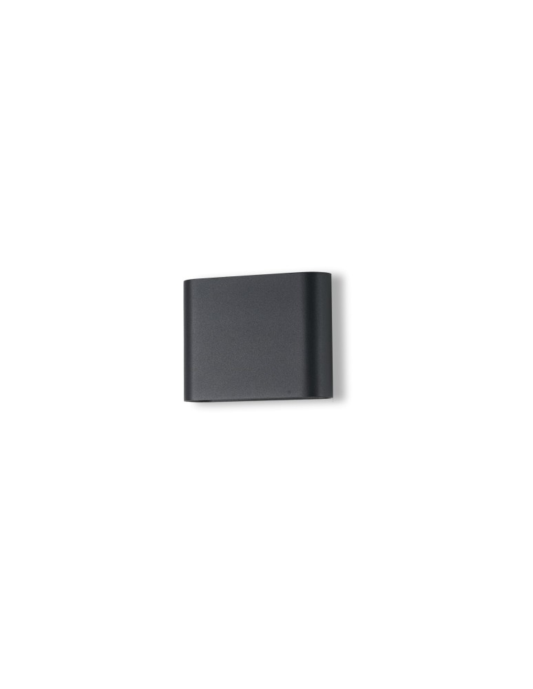Outdoor wall lamps - Azzardo SVALA IP54 CCT SWITCH BK Black Mat 2xLED Outdoor Wall lamp with adjustable flux Variable light color AZ5855. - product kolory-swiatla.pl 1