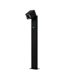 Standing garden lamps - Azzardo SVAN SENSOR IP54 BK Black/Transparent 1xGU10 Outdoor Standing with Sensor AZ5860 - product 1