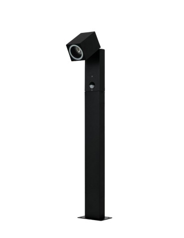Azzardo SVAN SENSOR IP54 BK Black/Transparent 1xGU10 Outdoor Standing with Sensor AZ5860