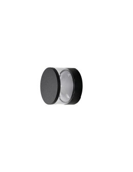 Azzardo SILL WALL IP54 3000K BK Black/Transparent/White 1xLED Outdoor Wall lamp AZ5845.