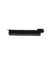 Azzardo SPACE TRACK 3LINE 30W CCT SWITCH BK Black Matte 1xLED Spotlight for 3F Triple Phase Rail Color Change Switch AZ6057