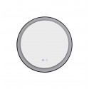 Azzardo SERGIO MIRROR 60 HEATED CCT SWITCH BK Czarny Mat/Biały Lustro Łazienkowe Podgrzewane Zmienna Barwa Św. AZ5819