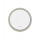 Azzardo SERGIO MIRROR 60 HEATED CCT SWITCH GO Złoty Szczotkowany/Biały Lustro Łazienkowe Podgrzewane Zmienna Barwa Św. AZ5820