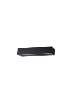 Azzardo ROSVIK 25 IP54 2x 6W 3000K BK Black/Milky White 2xLED Outdoor Wall Mounted Light Up and Down AZ5848