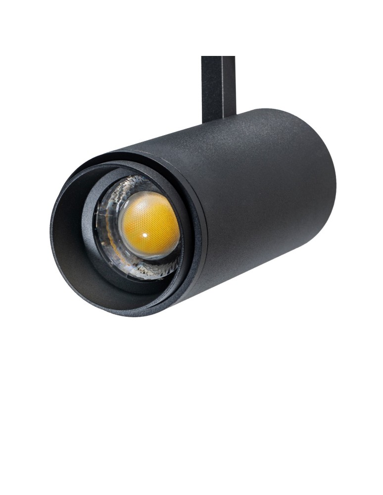 Lamps for 3-phase busbars - Azzardo PIXEL TRACK 3LINE CCT SWITCH BK Black Matte 1xLED Spotlight with Adjustable Light Beam Variable Light Color AZ6044 - product kolory-swiatla.pl 3