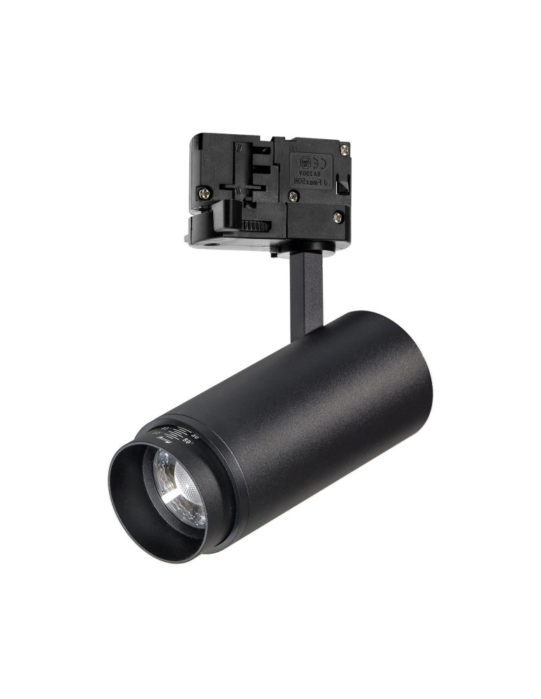 Lamps for 3-phase busbars - Azzardo PIXEL TRACK 3LINE CCT SWITCH BK Black Matte 1xLED Spotlight with Adjustable Light Beam Variable Light Color AZ6044 - product kolory-swiatla.pl 1