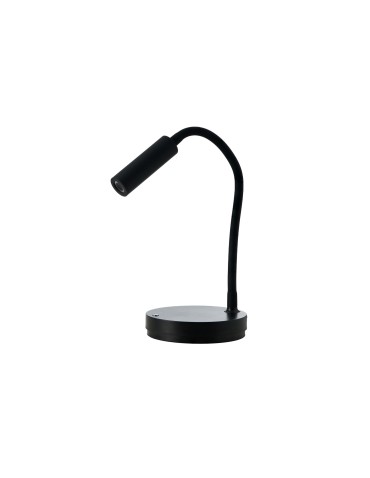 Azzardo OLMO TABLE DIMM NFC CHARGER BK Black Matte 1xLED With Wireless Charger for Smartphone Dimmable Option AZ5912