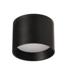 Round ceiling lamps - Azzardo ONTO BK Black Mat 1xGX53 Ceiling Lamp AZ6265 - product 1