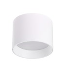 Round ceiling lamps - Azzardo ONTO WH White 1xGX53 Ceiling Lamp AZ6266 - product 1